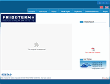 Tablet Screenshot of frigoterm.com.tr