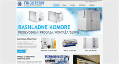 Desktop Screenshot of frigoterm.ba